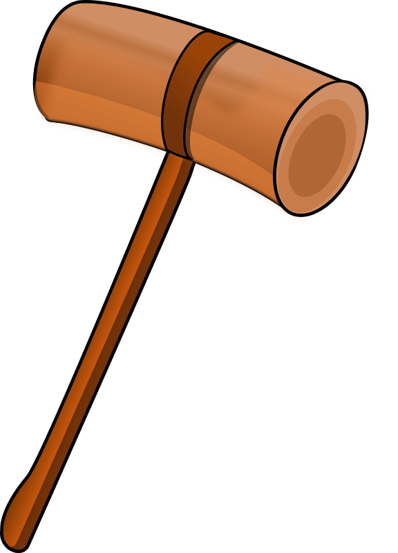 clipart hammer large