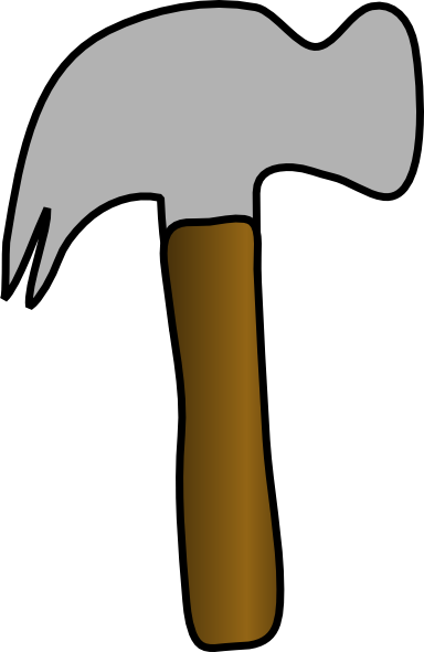 clipart hammer large