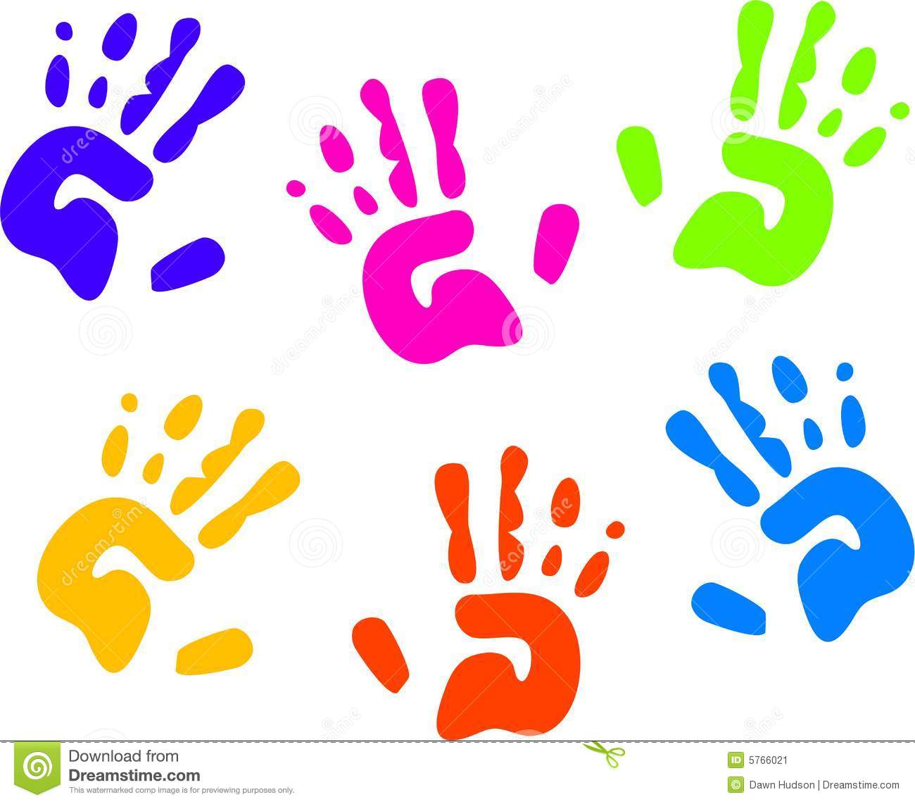 Handprint clipart child's. Child hands panda free