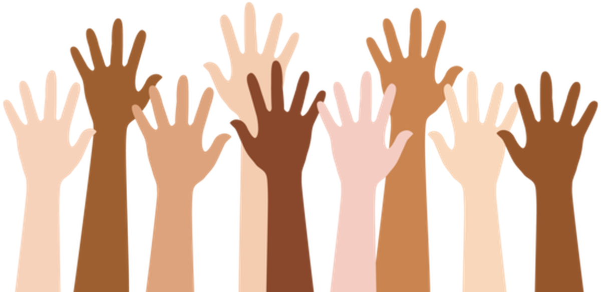 Voting clipart hand. The benefits of diversity