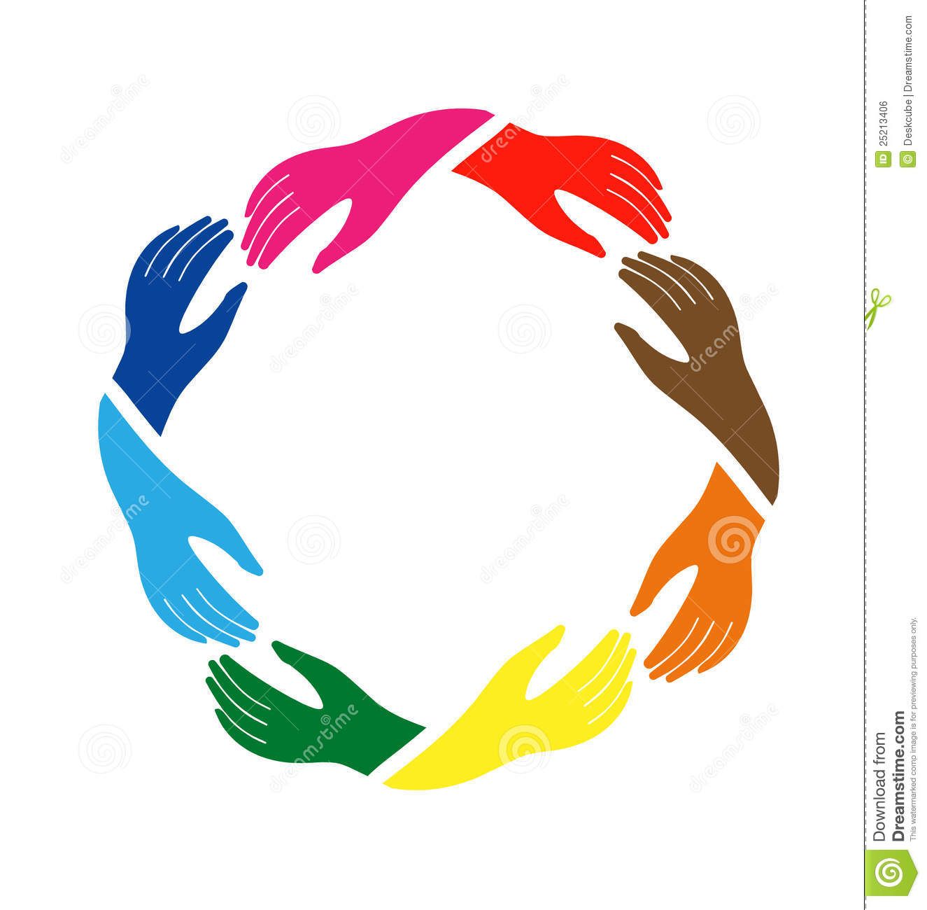 On friendship logo dreamstime. Hands clipart equality