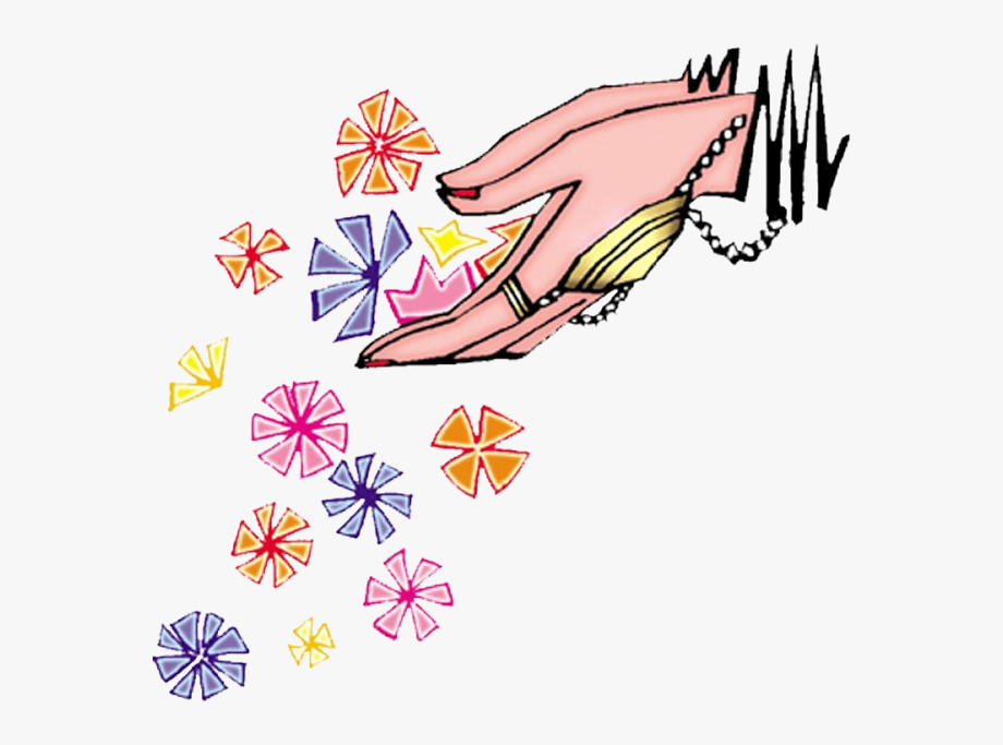 Clipart hands flower. Welcome hand in cliparts