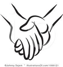 Clipart hand friend. Friends holding hands free