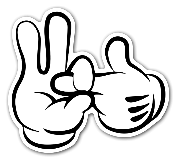 Image result for mickey. Hand clipart hang loose