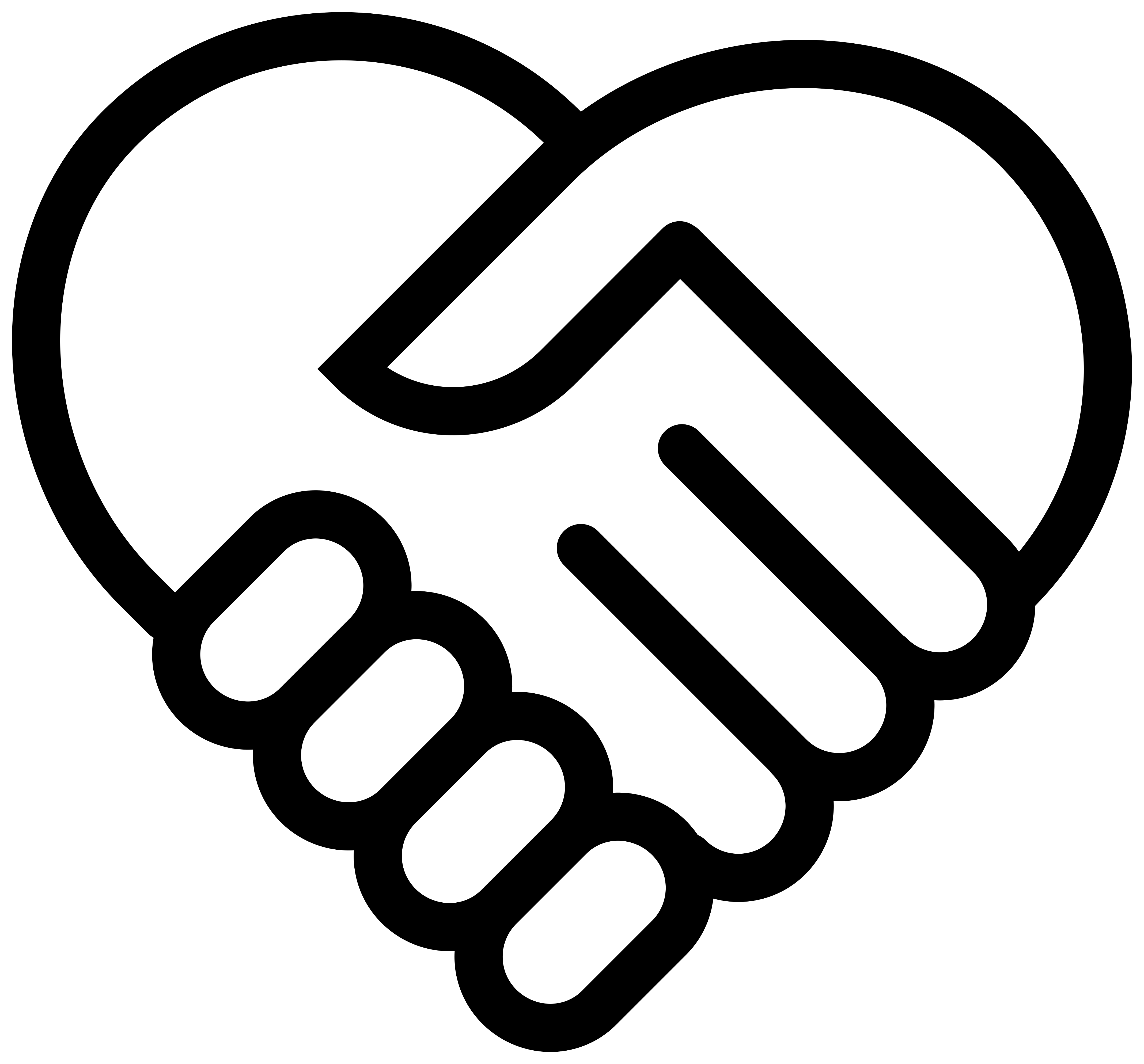 clipart hand heart