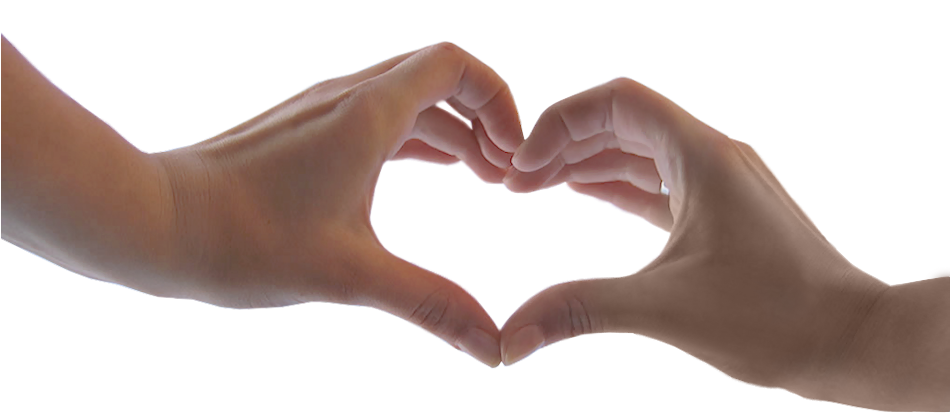With hands png image. Clipart hand heart