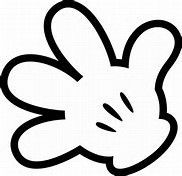 Hand clipart minnie mouse. Mickey template bing images