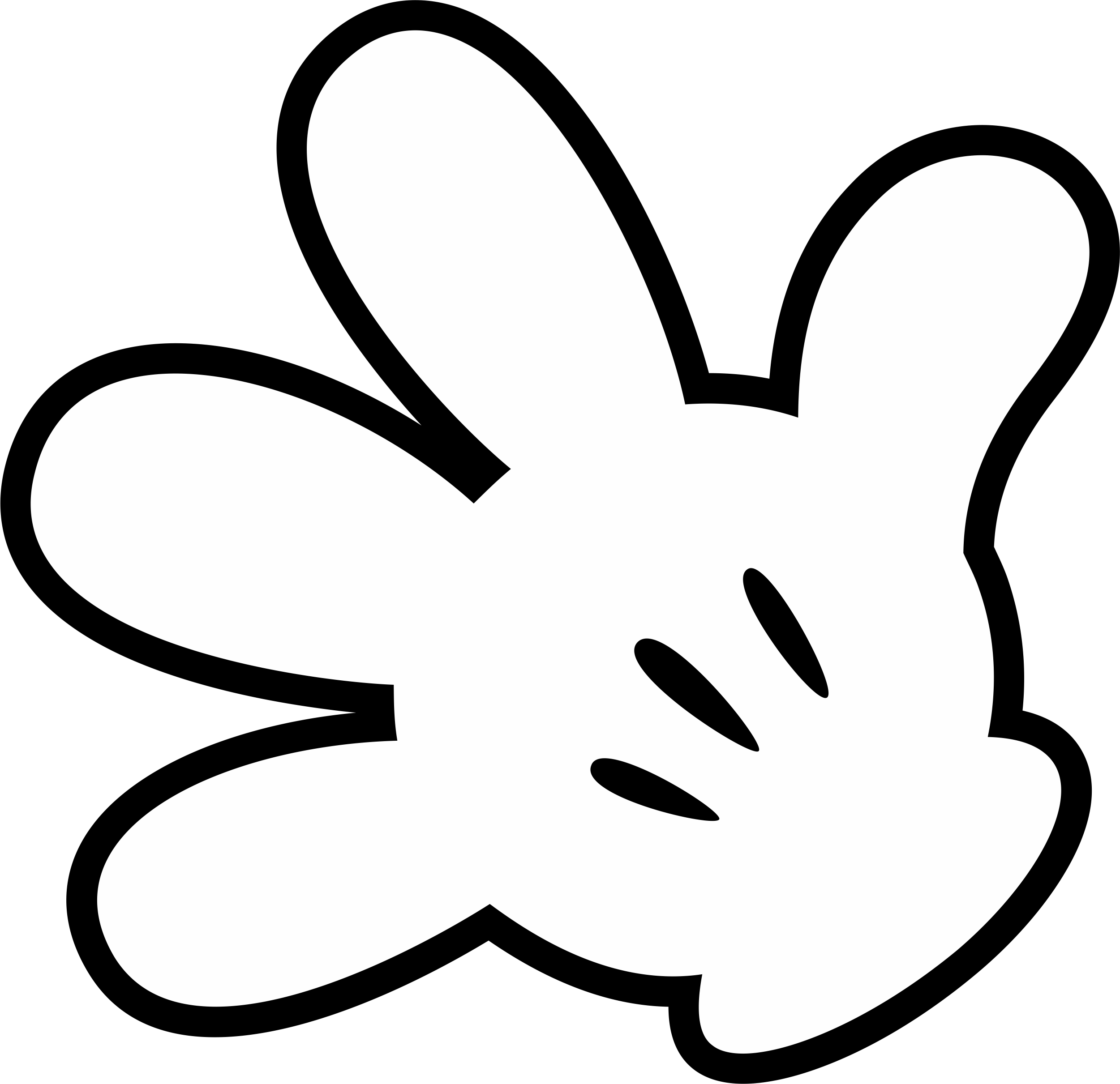 Clipart hand open. Mickey s transparent png
