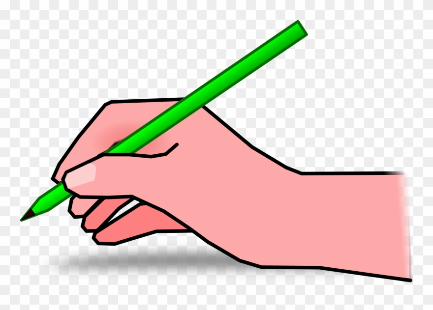 In png download . Pencil clipart hand