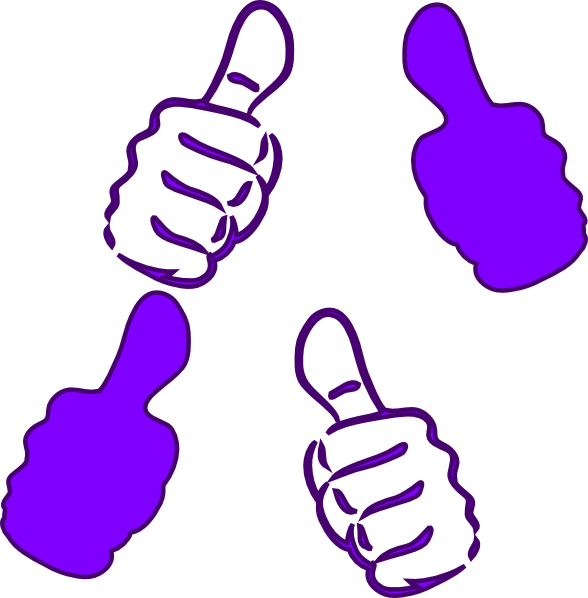  collection of thumbs. Hand clipart self