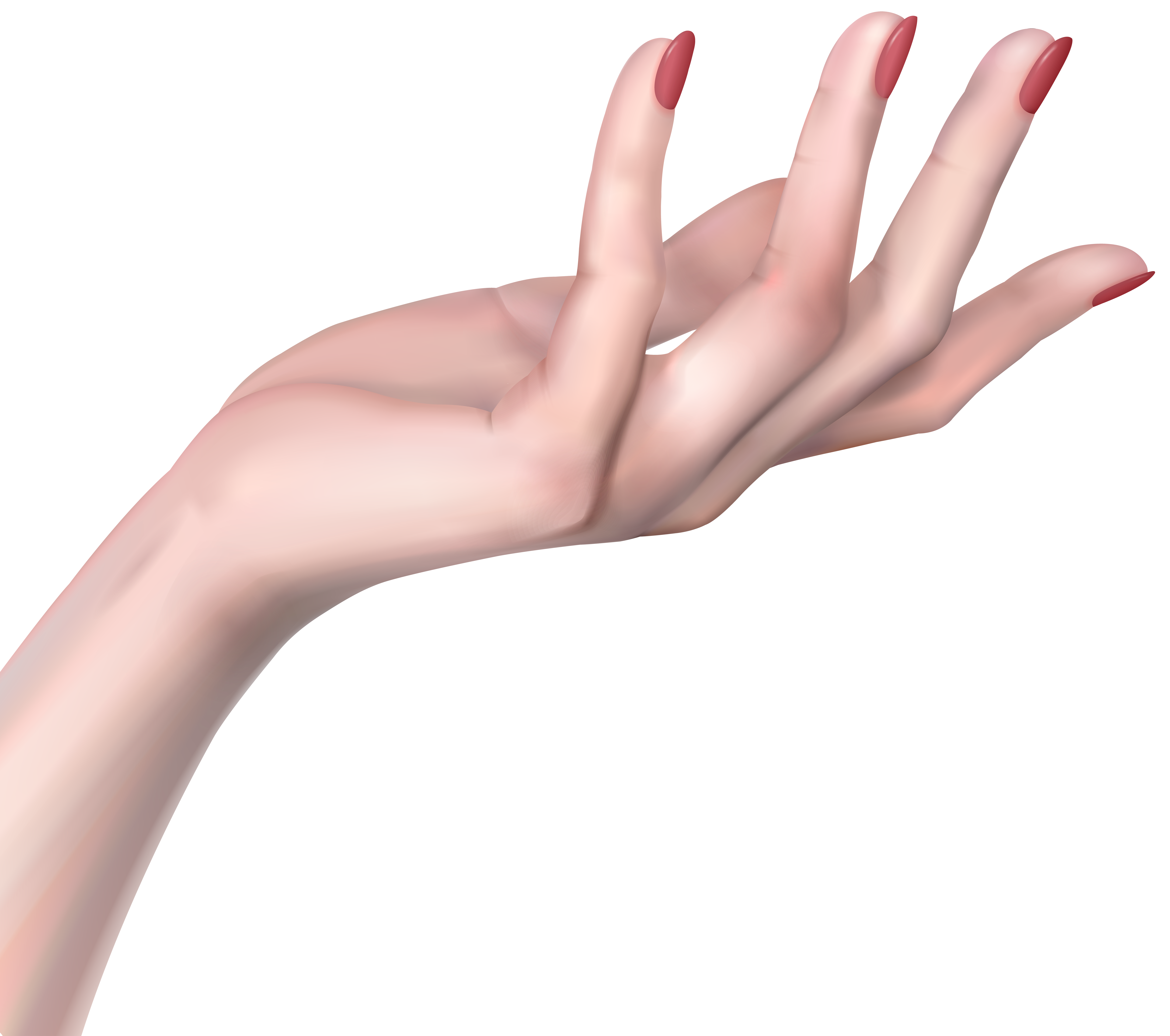 nail clipart female hand