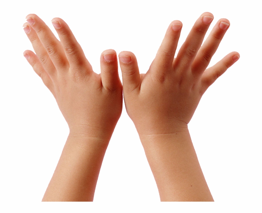 clipart hands children's