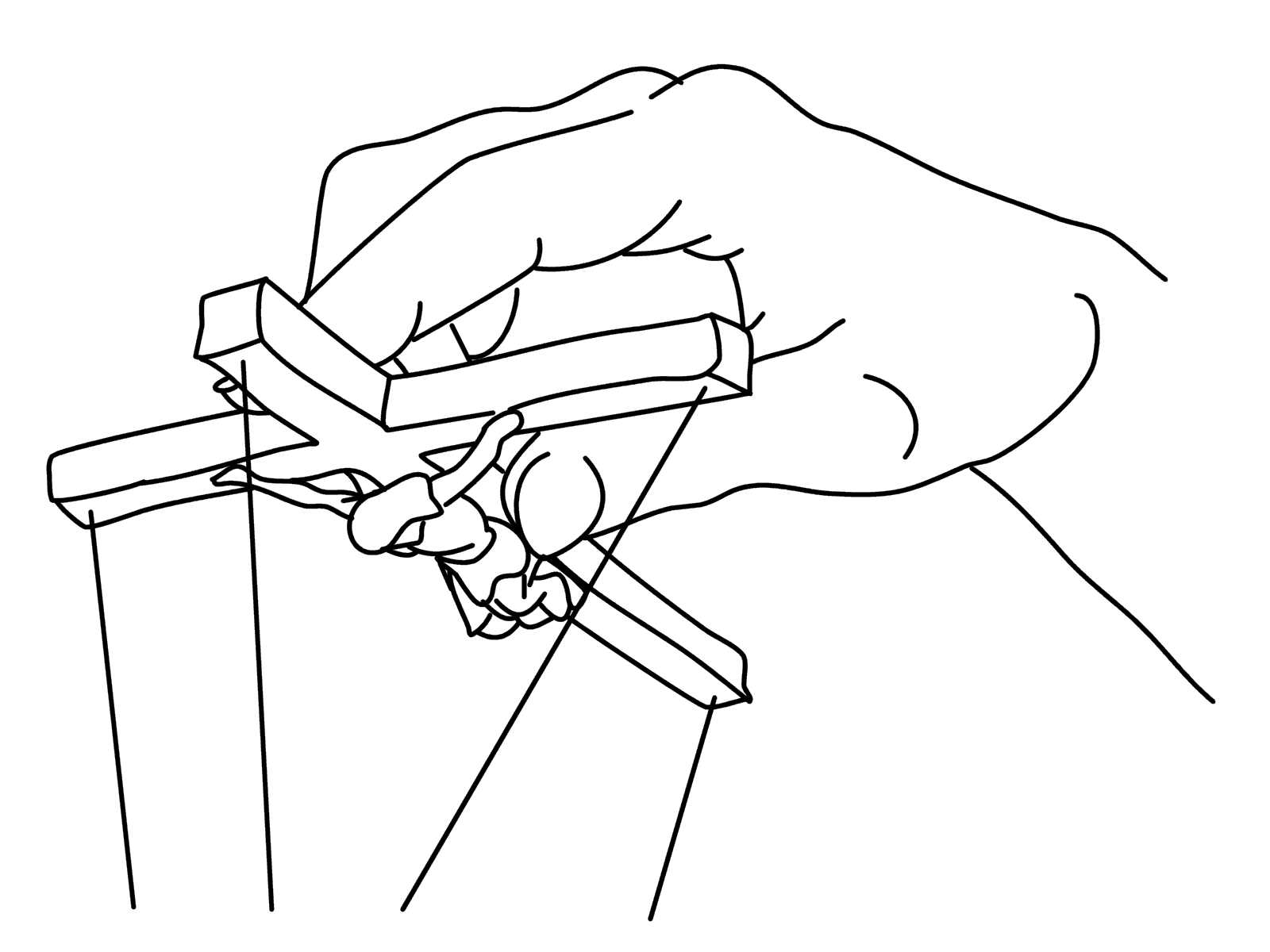 Hands clipart marionette. Puppet show drawing at