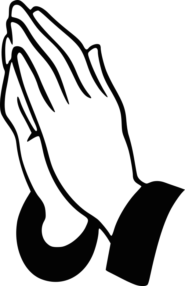 clipart hands prayer
