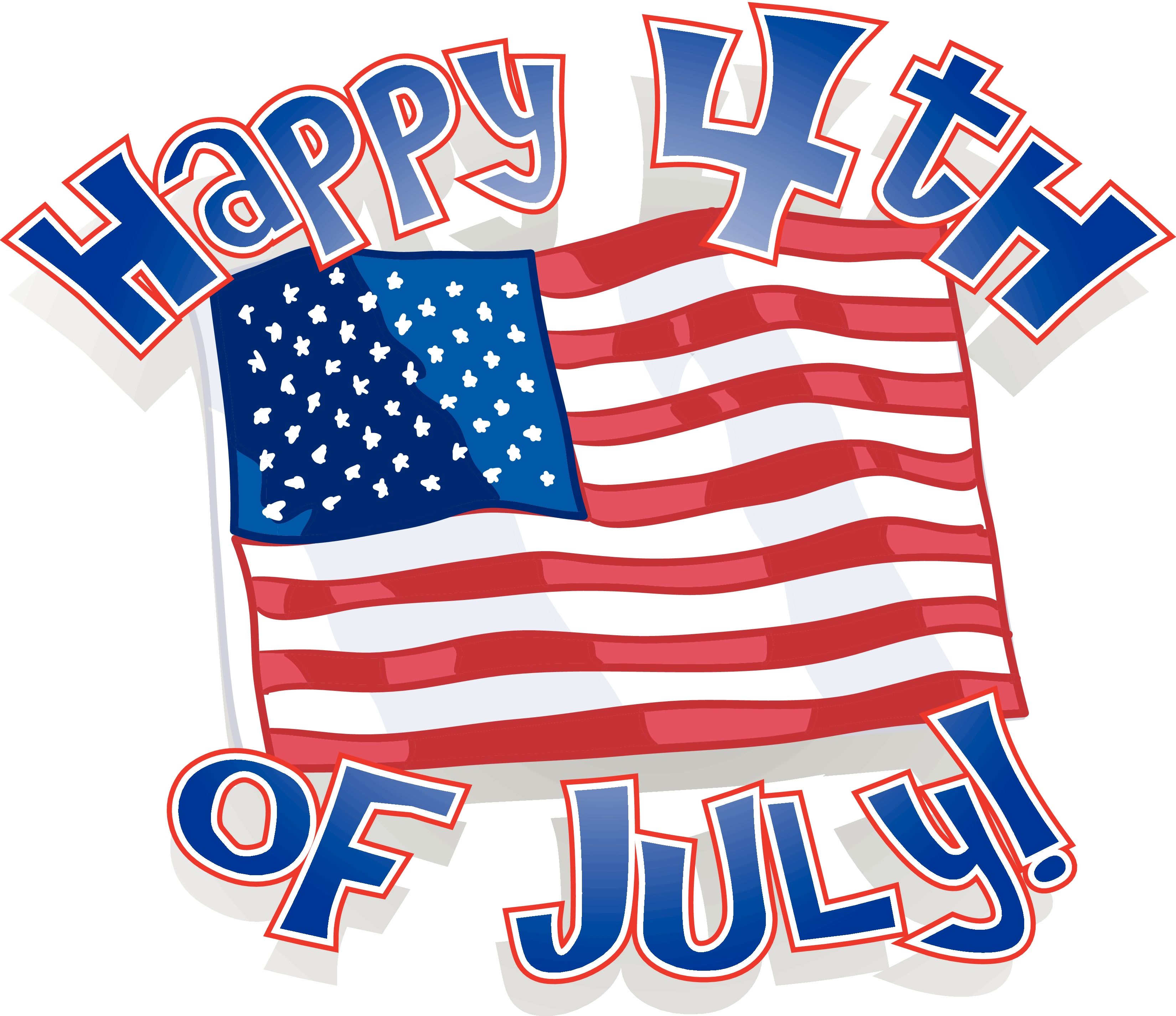 usa clipart july 4