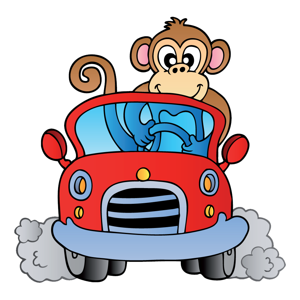 Kids parties starting from. Driving clipart animated
