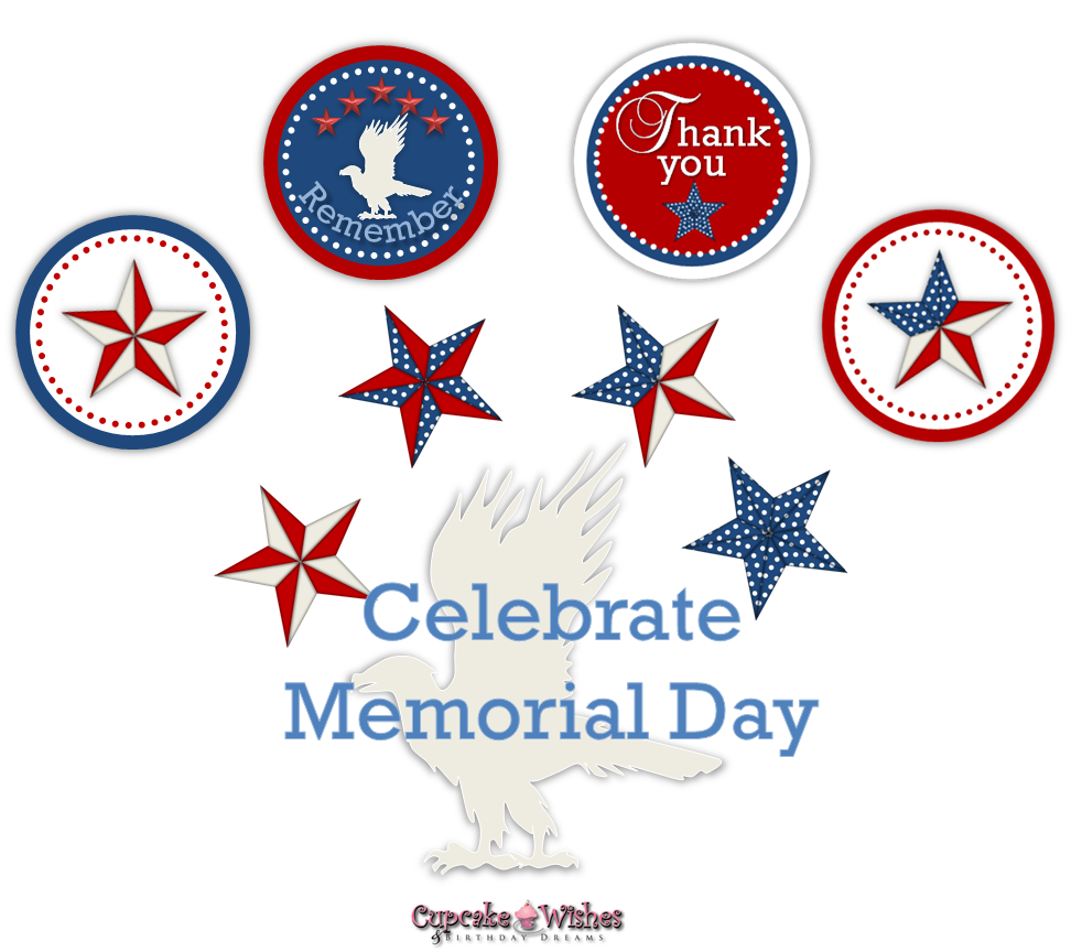 clipart star memorial day