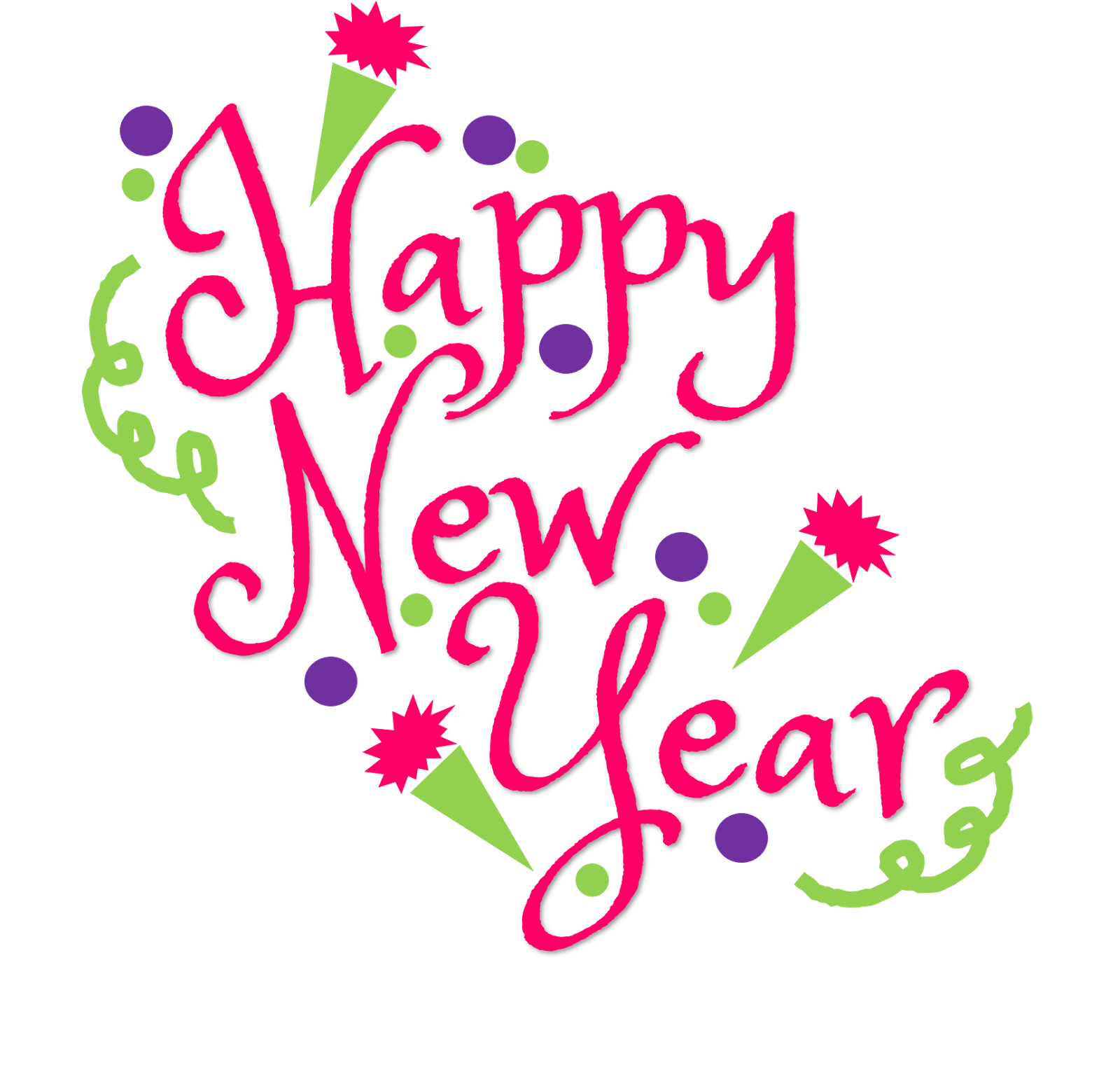 Happy new year images. Words clipart club