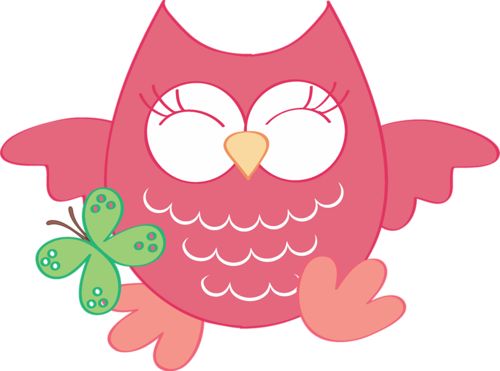 owls clipart happy