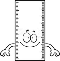 clipart ruler happy