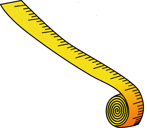 Ruler black and white. Worm clipart measurement