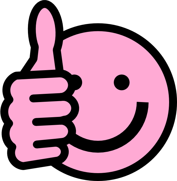 clipart happy thumbs up
