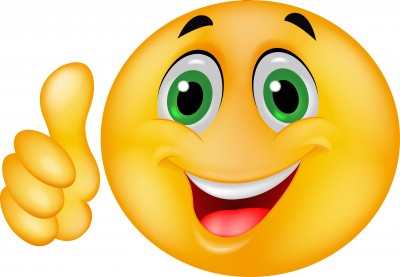 clipart smile thumbs up