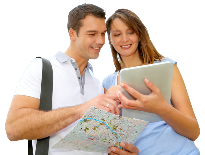 traveling clipart couple travel