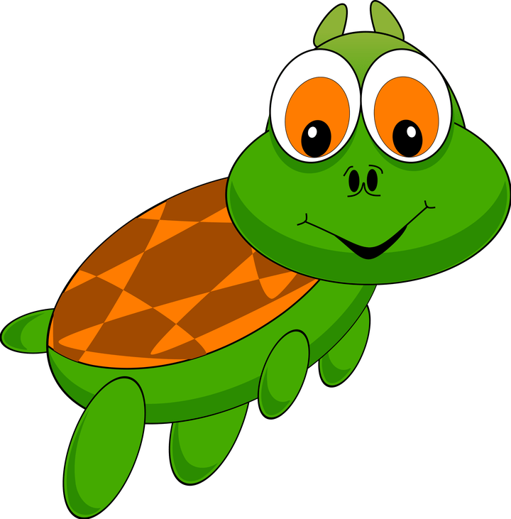happy clipart turtle