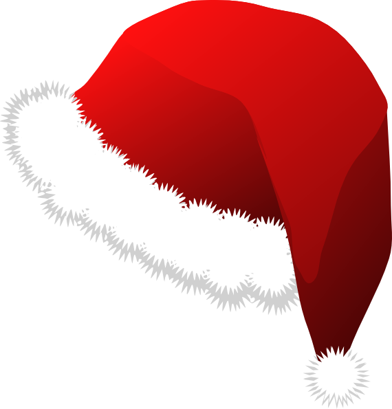 clipart hat christmas