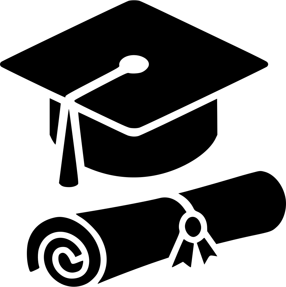 clipart hat diploma