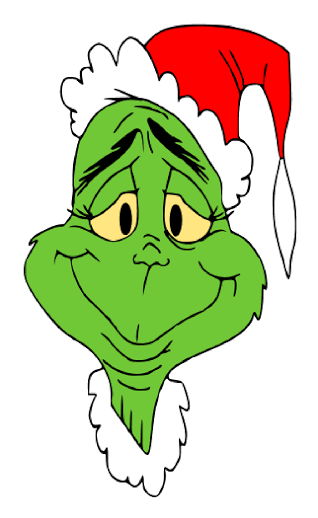 hats clipart grinch