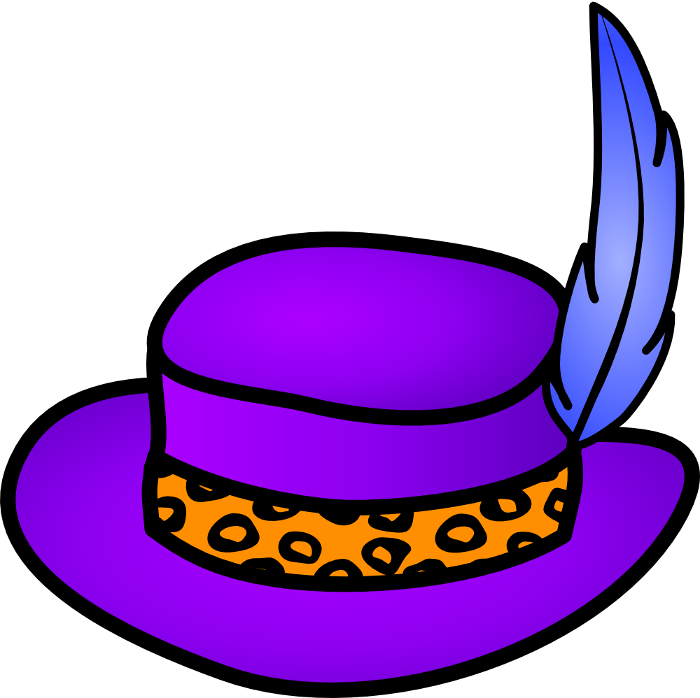 fedora clipart press hat