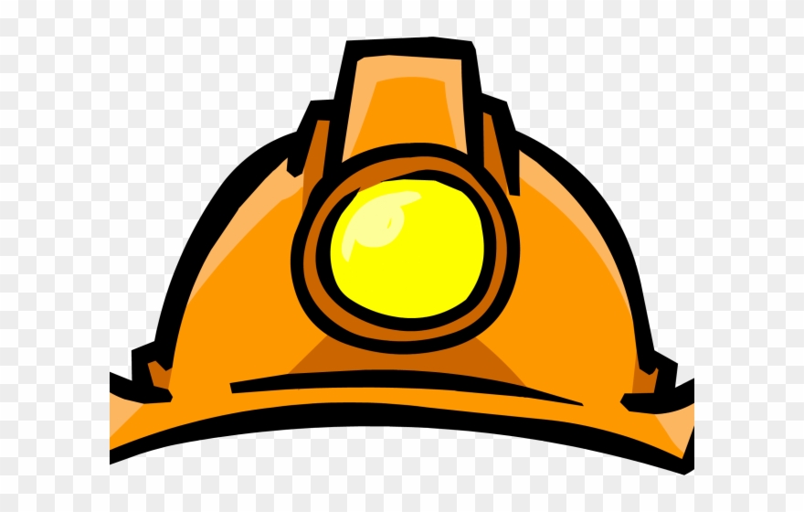 Helmet clipart miner. Hard hat club penguin