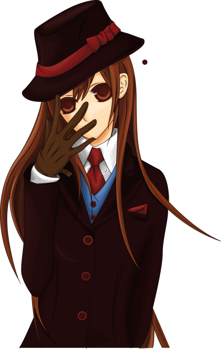 Fedora clipart mobster. Gangster yuki by robotic