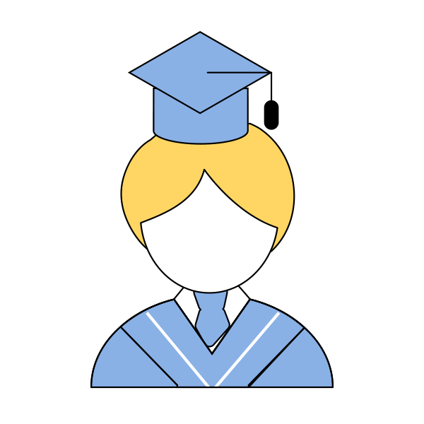 college clipart doctoral degree