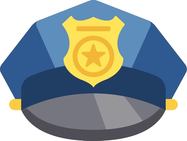 hat clipart police