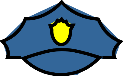 hats clipart police