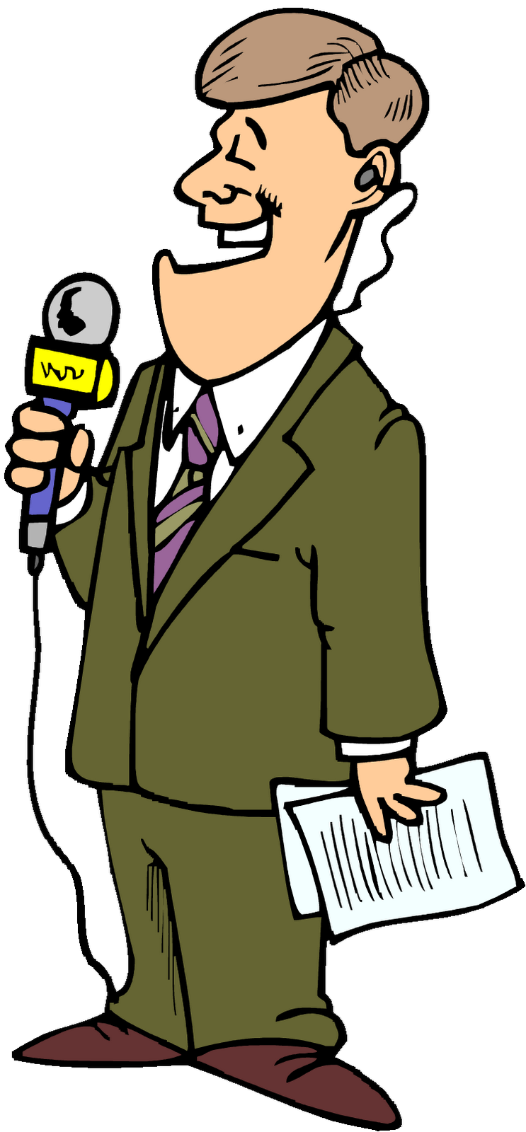  collection of kid. Creative clipart news writer