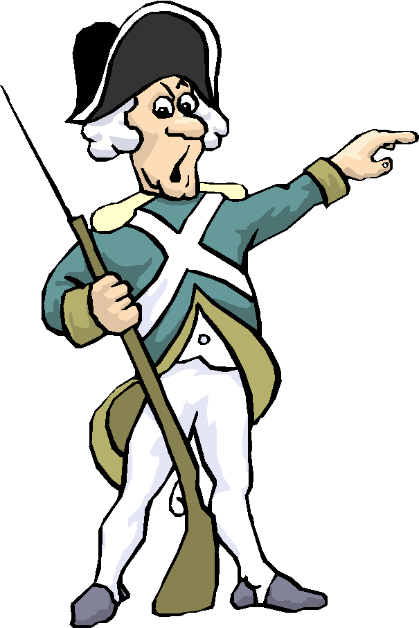 guy clipart colonial