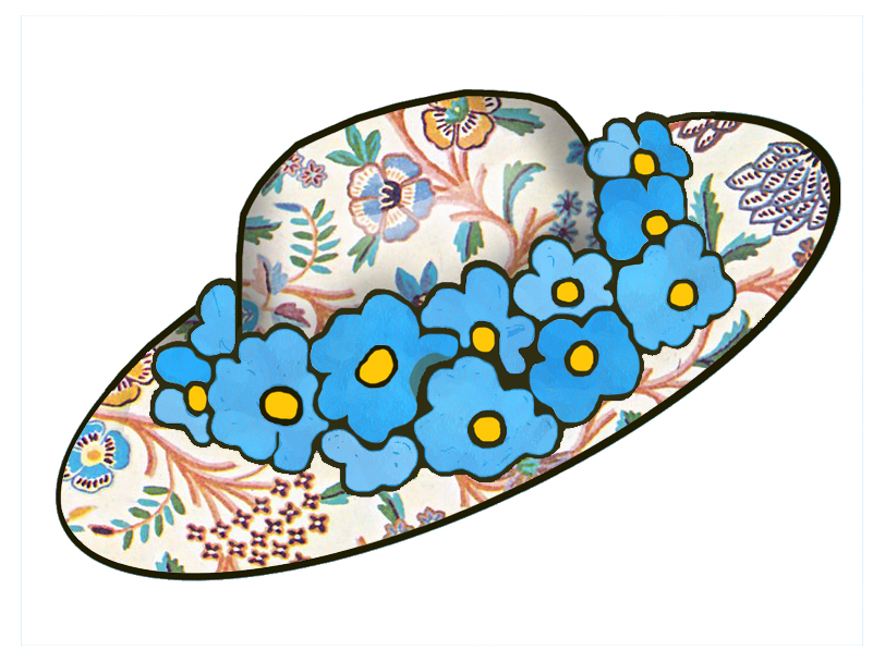 hats clipart easter