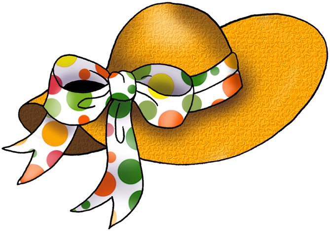 hats clipart spring