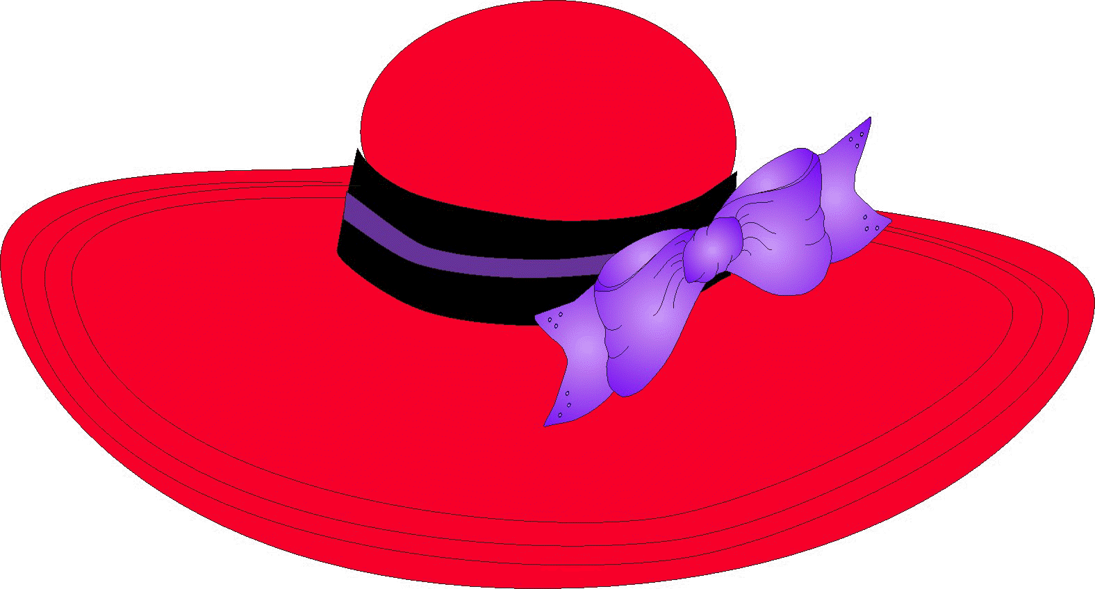 Red hat day mainstreet. Clipart lake wide