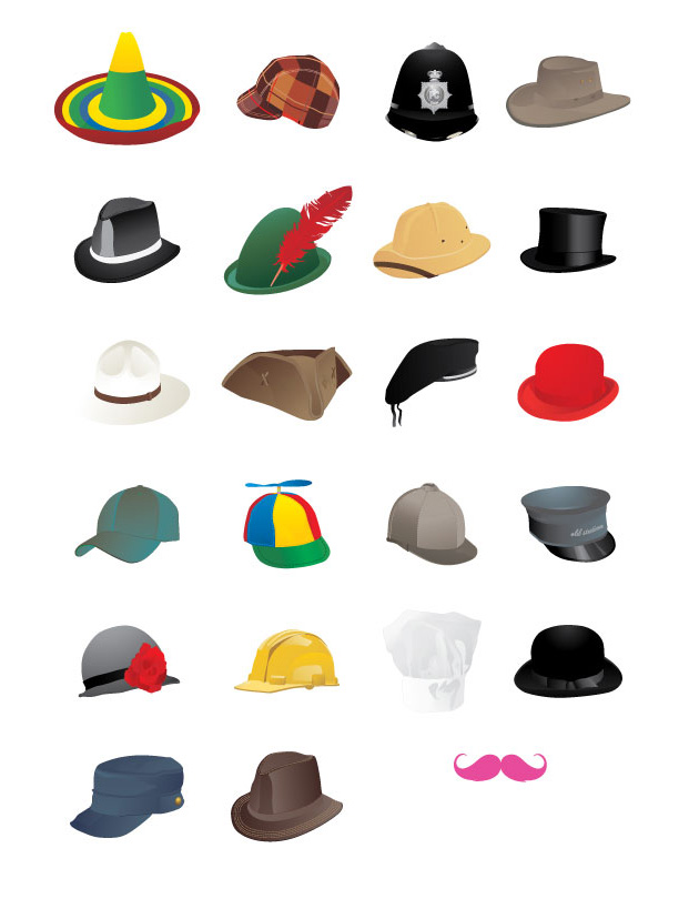 Free hat cliparts download. Hats clipart vector