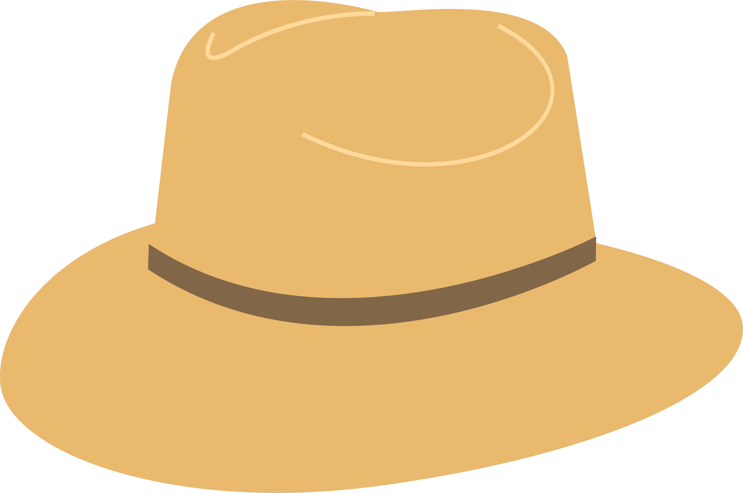 fedora clipart small hat