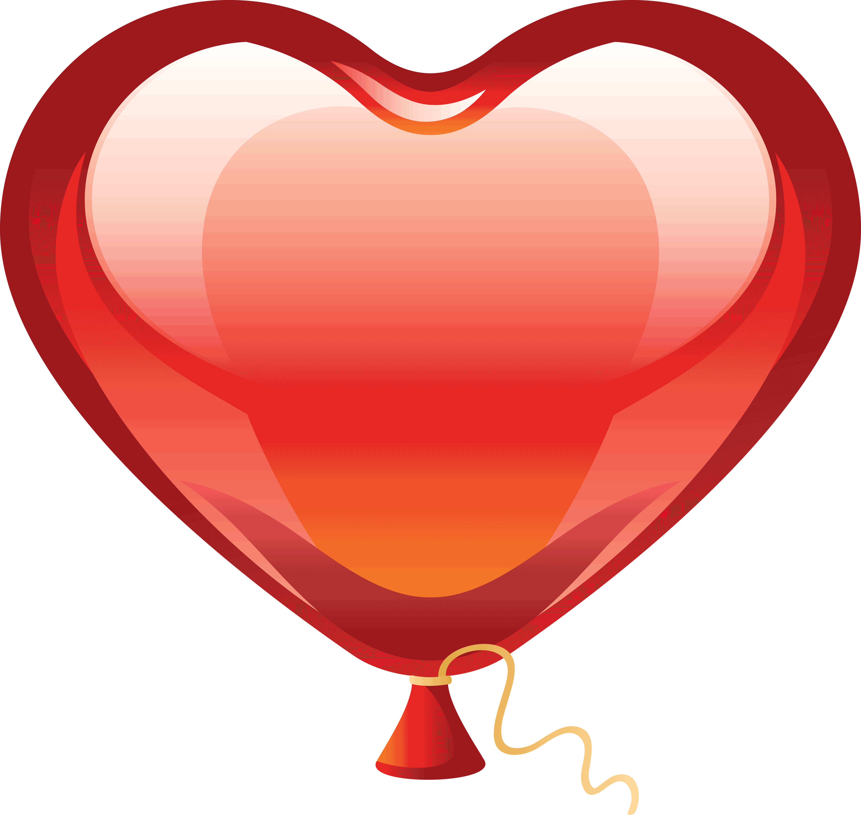 heart clipart balloon