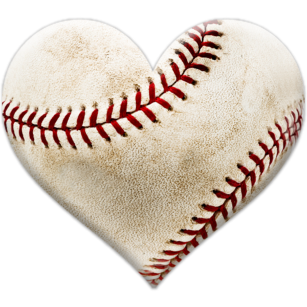Heart clipart baseball, Heart baseball Transparent FREE for download on