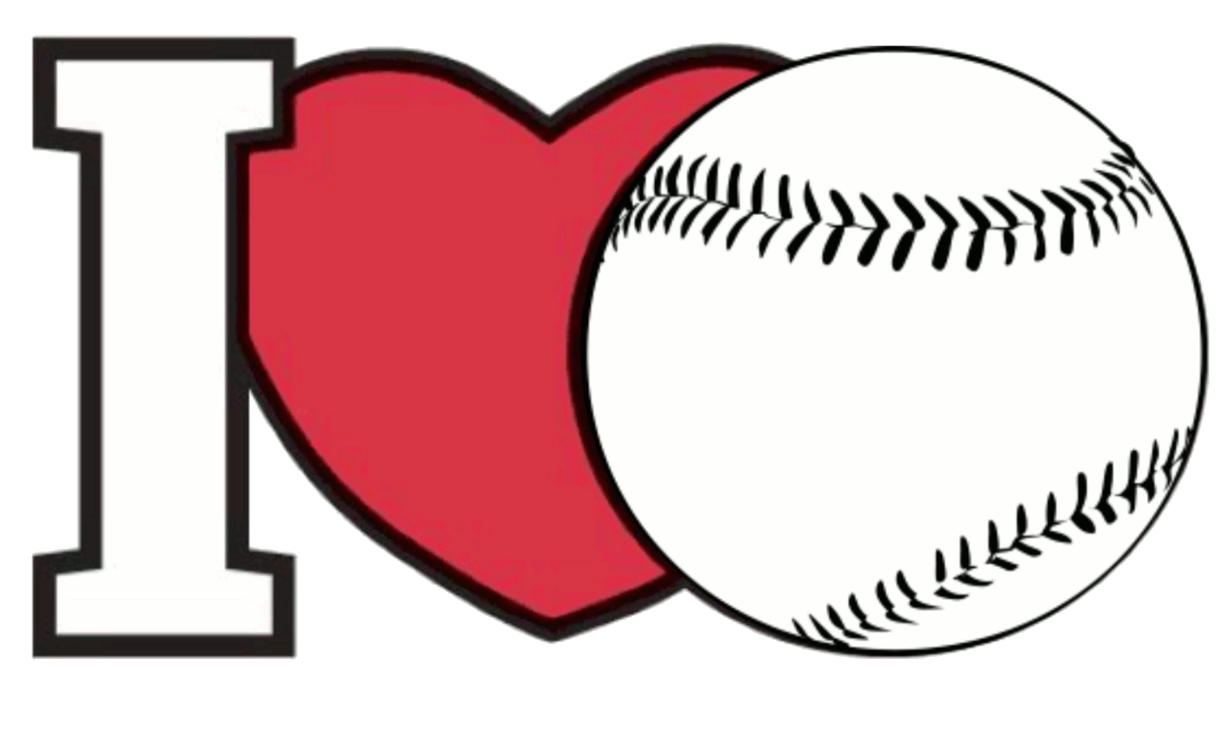 Heart . Hearts clipart baseball