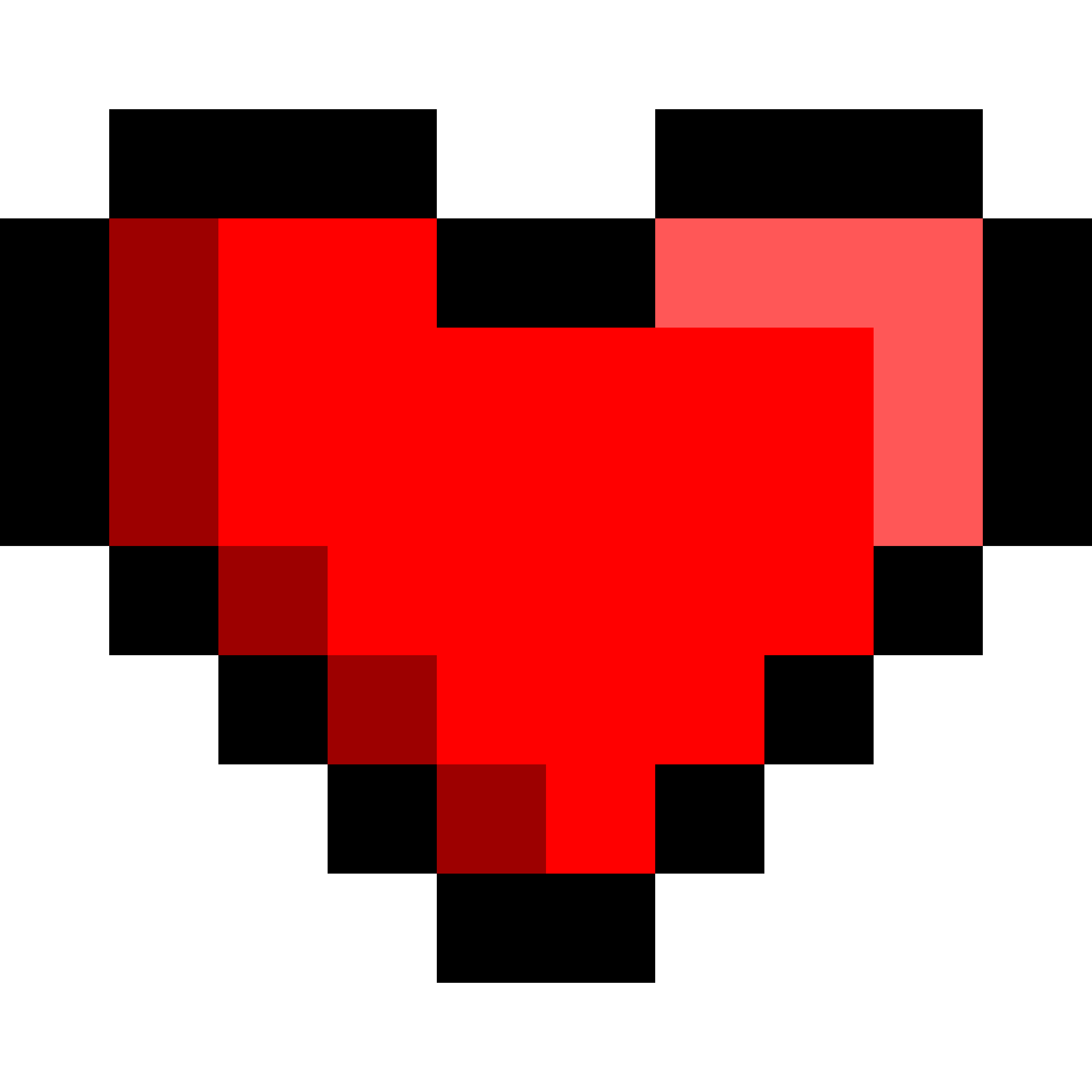 Pixel hearts png. Clipart bit pencil and