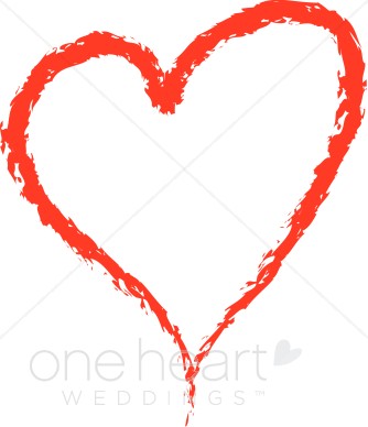 clipart hearts crayon